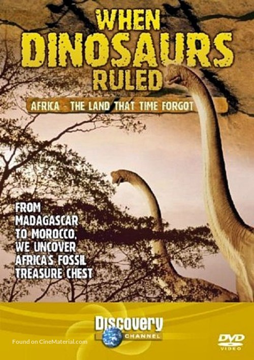 &quot;When Dinosaurs Ruled&quot; - British DVD movie cover