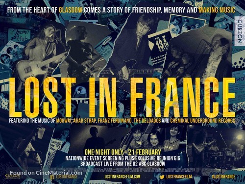 Lost in France - British Movie Poster