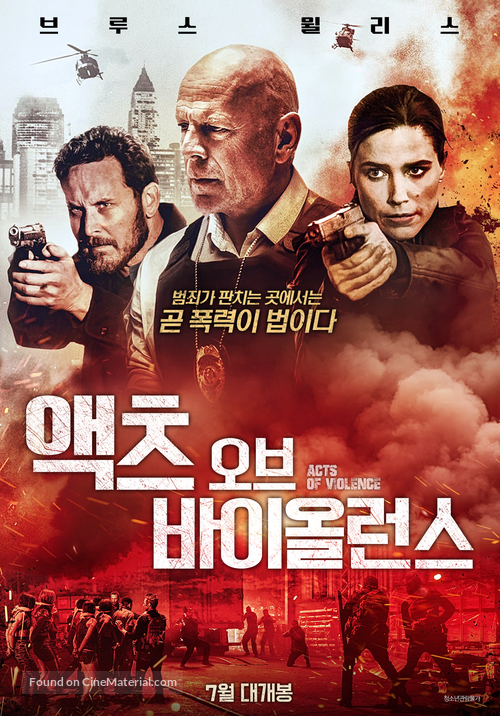 Acts of Violence - South Korean Movie Poster