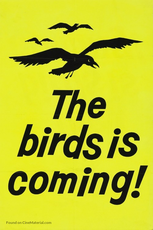 The Birds - British Teaser movie poster