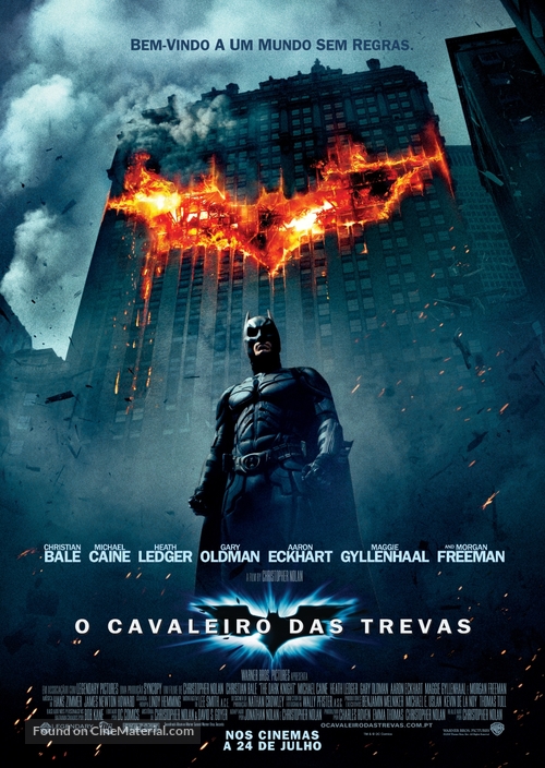 The Dark Knight - Portuguese Theatrical movie poster