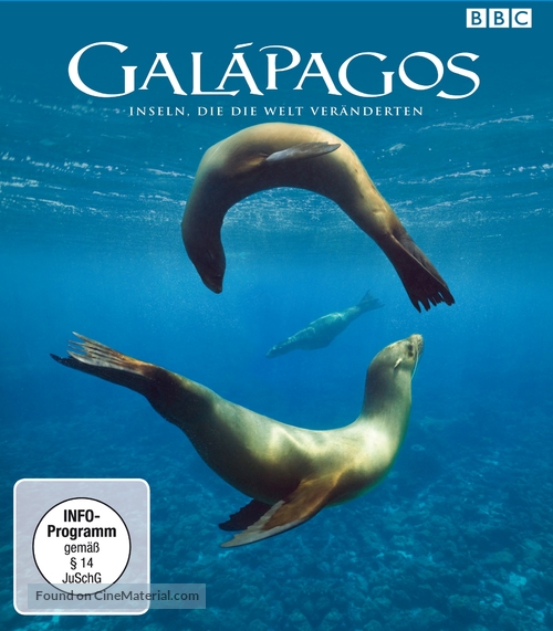&quot;Gal&aacute;pagos&quot; - German Blu-Ray movie cover