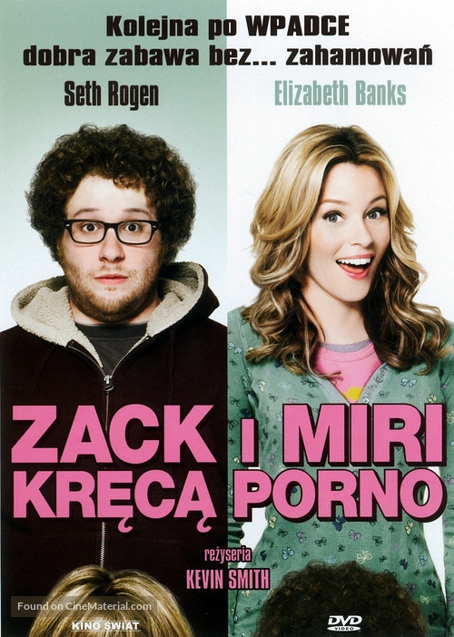 Zack and Miri Make a Porno - Polish DVD movie cover