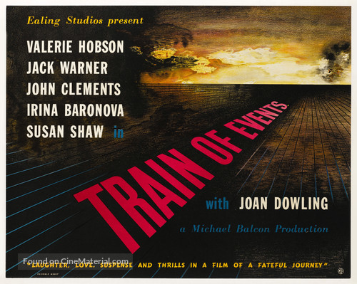 Train of Events - British Movie Poster