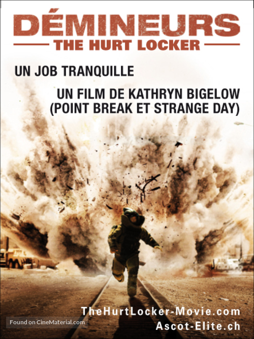 The Hurt Locker - Swiss Movie Poster