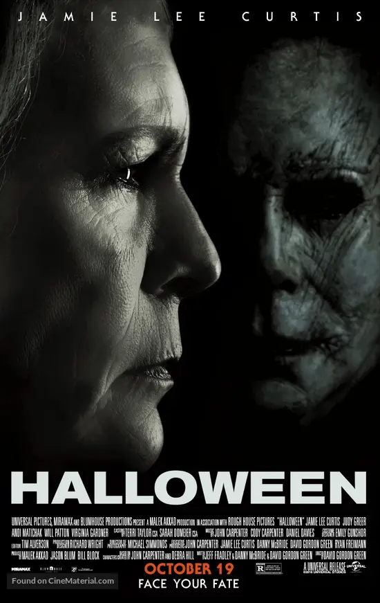 Halloween (2018) movie poster Halloween Full Movie