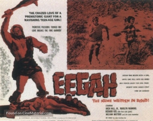 Eegah - British Movie Poster
