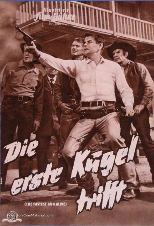 The Fastest Gun Alive - German poster