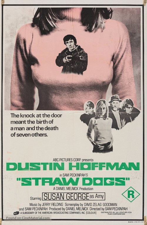 Straw Dogs - Australian Movie Poster