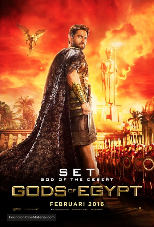 Gods of Egypt - Dutch Movie Poster