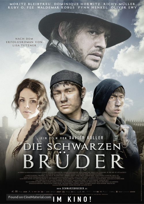 Die schwarzen Br&uuml;der - German Movie Poster