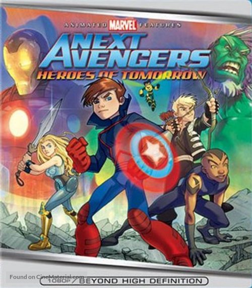 Next Avengers: Heroes of Tomorrow - Blu-Ray movie cover