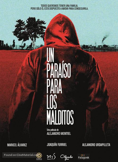 Un para&iacute;so para los malditos - Argentinian Movie Poster