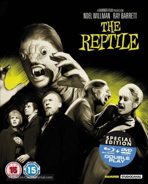 The Reptile - British Blu-Ray movie cover