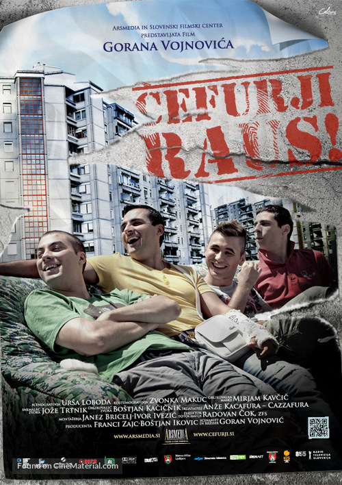 Cefurji raus! - Slovenian Movie Poster