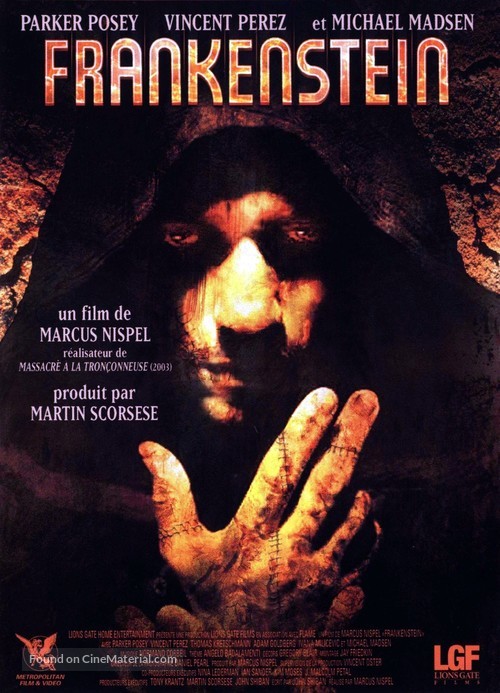 Frankenstein - French DVD movie cover