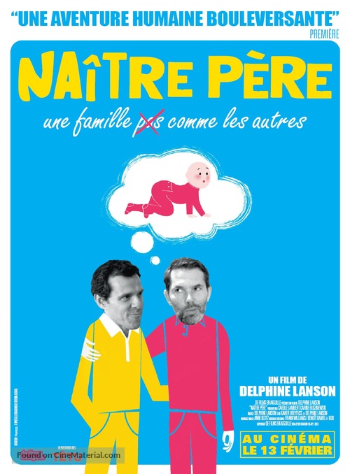 Na&icirc;tre p&egrave;re - French Movie Poster