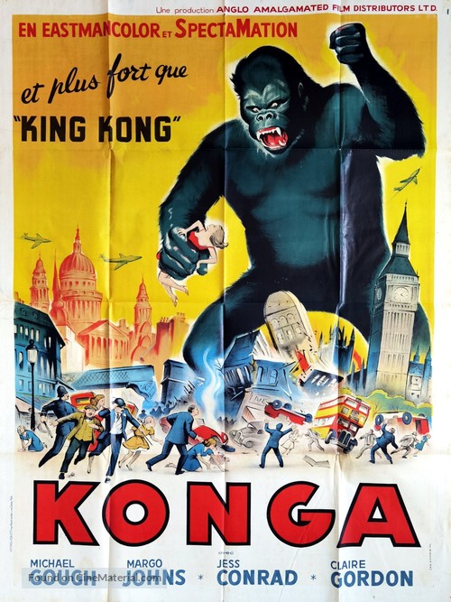 Konga - French Movie Poster