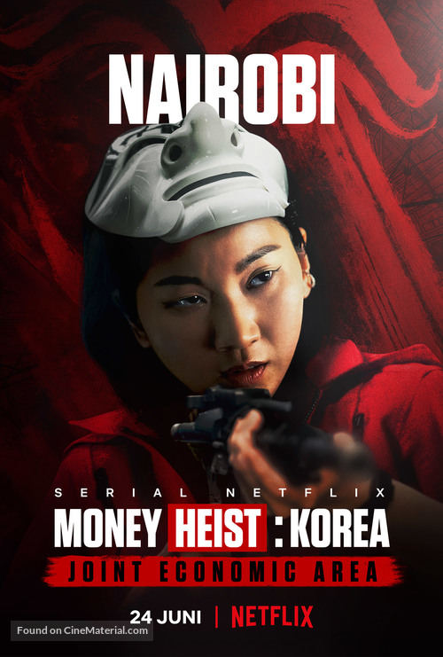 &quot;Money Heist: Korea - Joint Economic Area&quot; - Indonesian Movie Poster