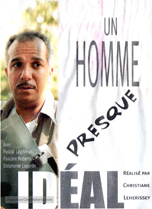 Un homme presque id&eacute;al - French Movie Cover