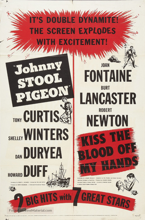 Johnny Stool Pigeon - Combo movie poster