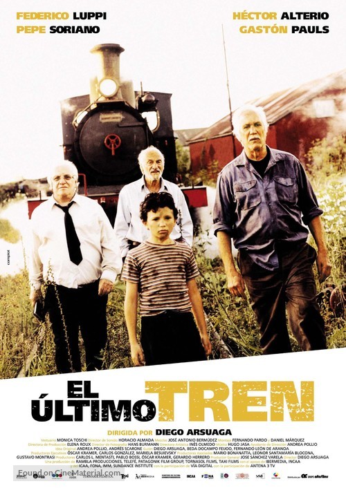 El &uacute;ltimo tren - Spanish Movie Poster