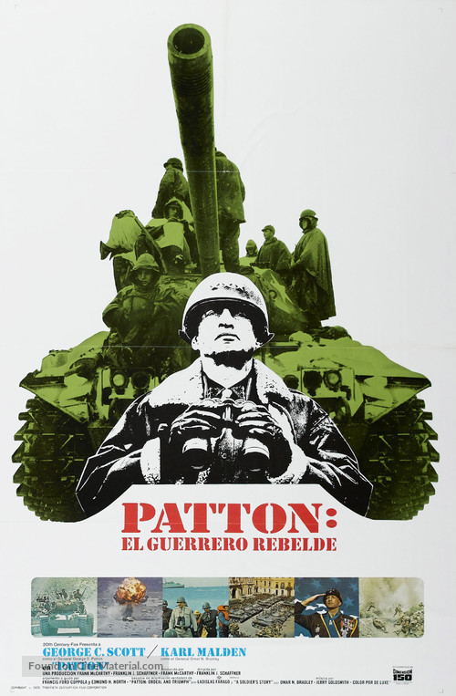 Patton - Puerto Rican Movie Poster