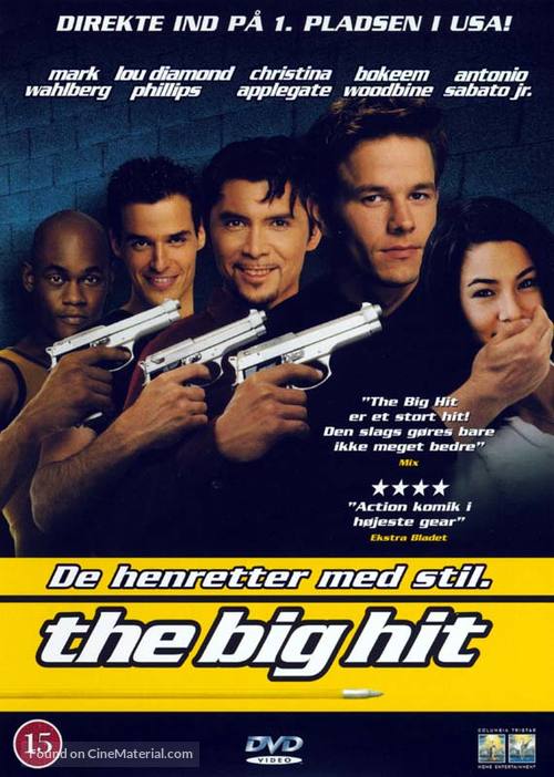 The Big Hit - Danish DVD movie cover