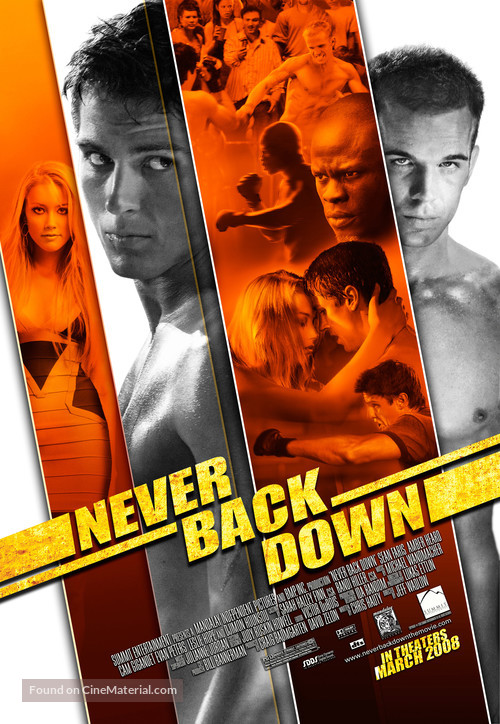 Never Back Down - Movie Poster