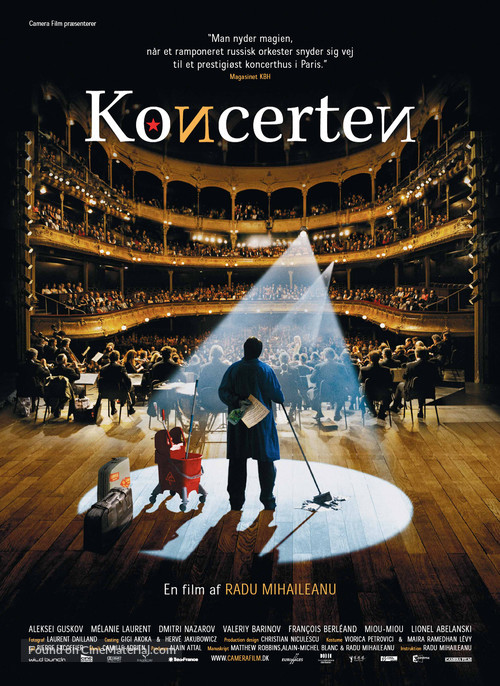 Le concert - Danish Movie Poster