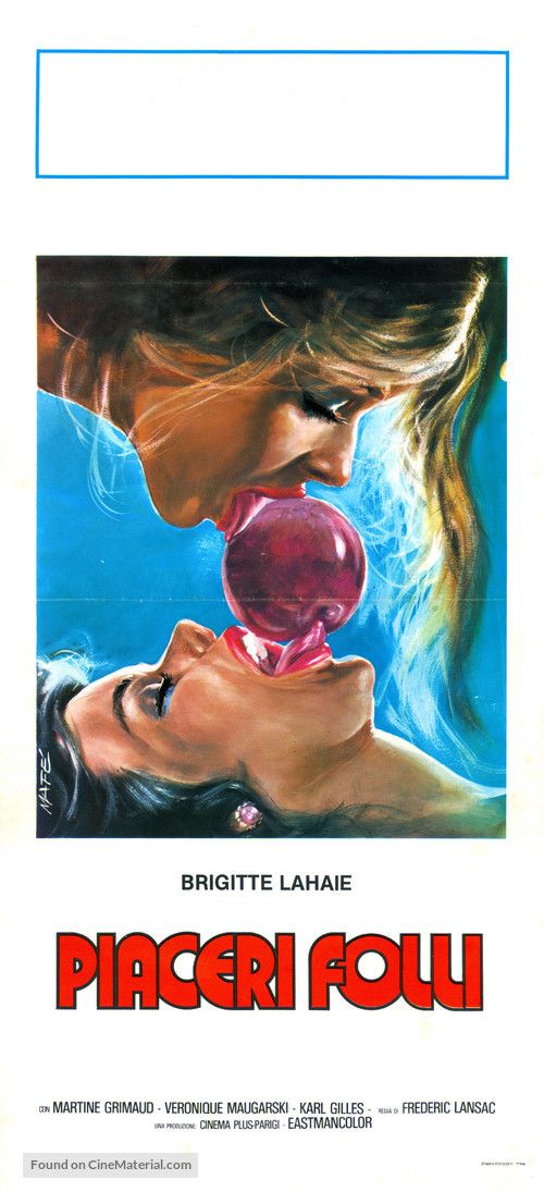 Supr&ecirc;mes jouissances - Italian Movie Poster