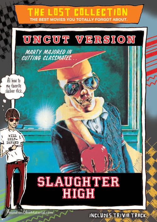 Slaughter High - DVD movie cover