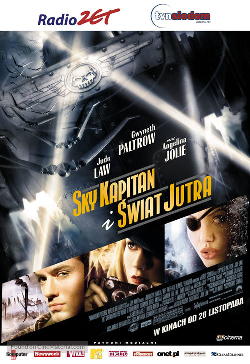 Sky Captain And The World Of Tomorrow - Polish Movie Poster