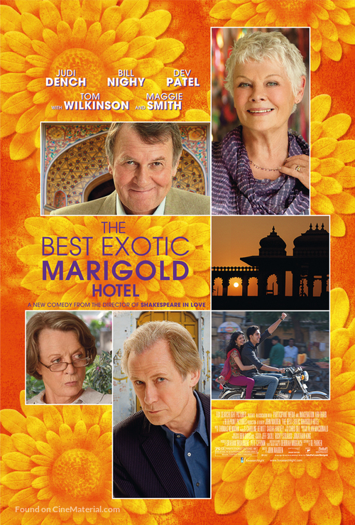 The Best Exotic Marigold Hotel - Movie Poster