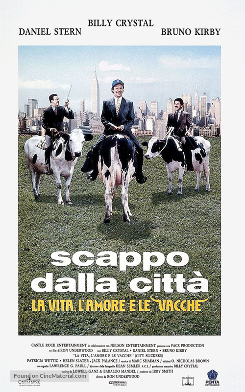 City Slickers - Italian Movie Poster