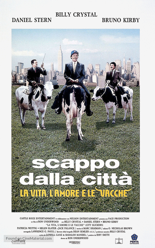 City Slickers - Italian Movie Poster