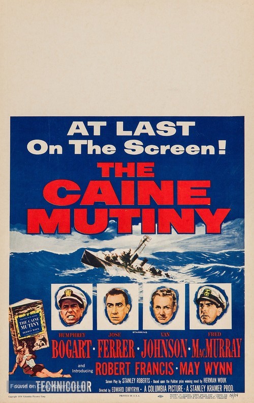 The Caine Mutiny - Movie Poster
