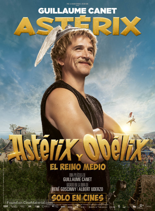 Ast&eacute;rix &amp; Ob&eacute;lix: L&#039;Empire du Milieu - Spanish Movie Poster