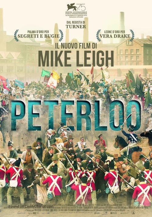 Peterloo - Italian Movie Poster