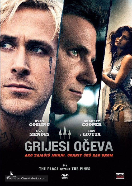 The Place Beyond the Pines - Croatian DVD movie cover