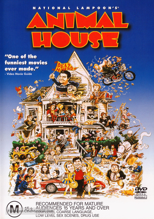 Animal House - Australian DVD movie cover