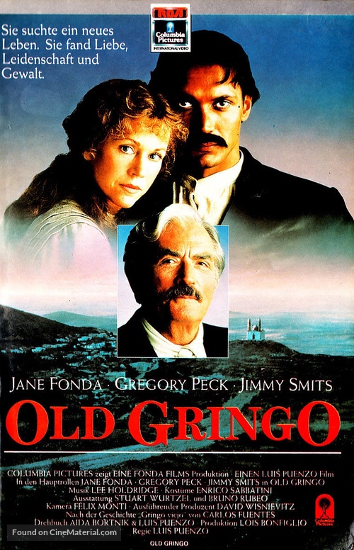 Old Gringo - German VHS movie cover