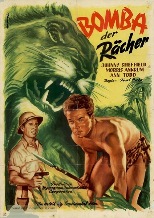 The Lion Hunters - German Movie Poster