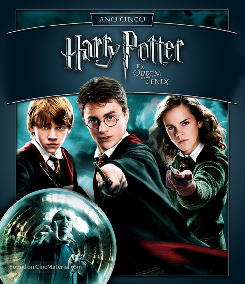 Harry Potter and the Order of the Phoenix - Brazilian Blu-Ray movie cover