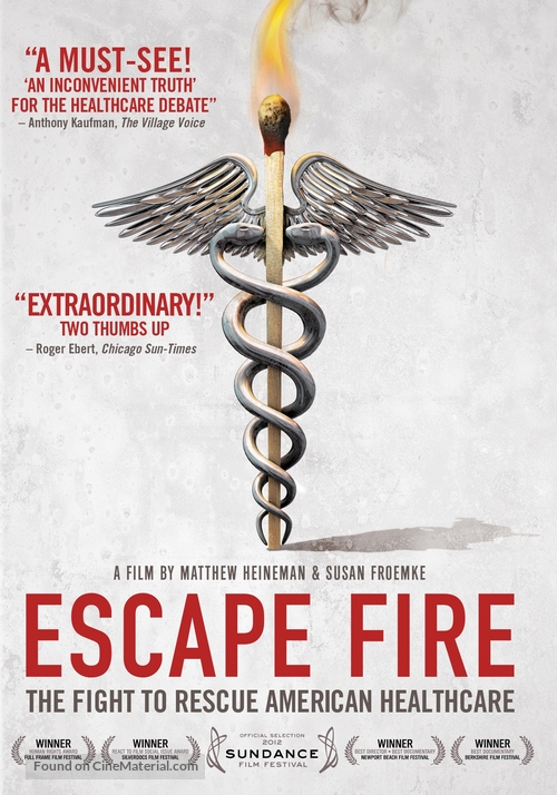 Escape Fire: The Fight to Rescue American Healthcare - DVD movie cover