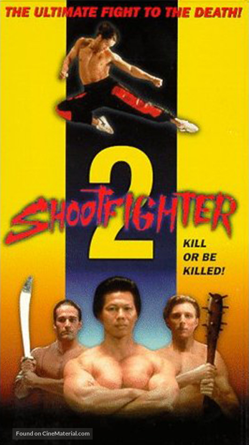 Shootfighter: Fight to the Death - VHS movie cover