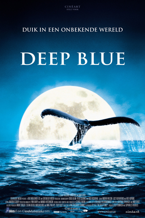 Deep Blue - Dutch Theatrical movie poster