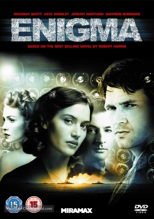 Enigma - British DVD movie cover