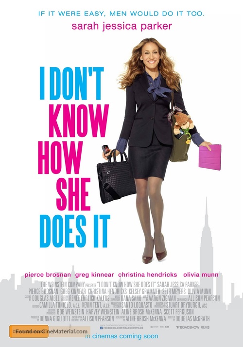 I Don&#039;t Know How She Does It - Australian Movie Poster