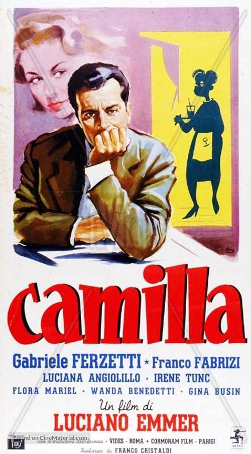 Camilla - Italian Movie Poster
